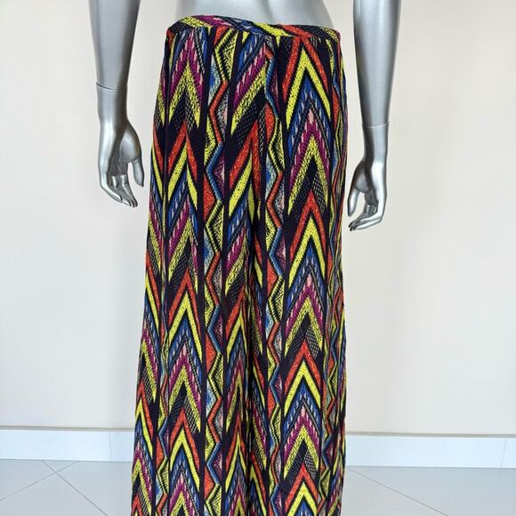Missoni silk wide leg pants size 48IT or 12US Authentic Retail 450$ - Picture 6 of 9